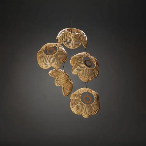 Lille Lampeskærm IP44 Naturlig 5stk Konstsmide