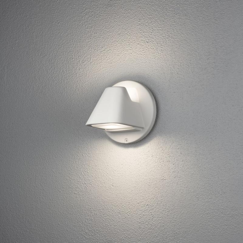 Hild Vägglykta LED 2x5W 230V IP44 Vit Konstsmide