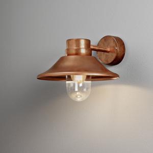 Vega Vägglampa Koppar E27, 60W, Konstsmide