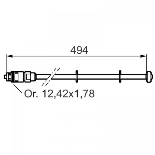 Spindelförlängare L=494 FMM - 4316875