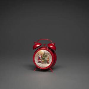 Vandfyldt Lanterne Vækkeur IP20 Rød Konstsmide