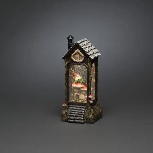 Water-Filled Lantern Fairy Resting on Mushrooms IP20 Brown Konstsmide