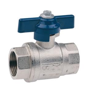 Kugleventil BA 108 Indvendigt Gevind Med Knop Messing Beulco