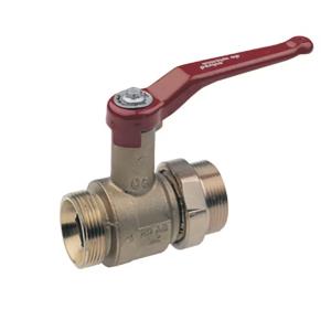 Kulventil BA 3485S ROT M50x2.0 Avzinkningshärdig Mässing Beulco