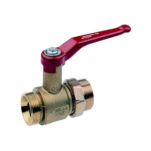 Kulventil BA 3485S ROT M55x2.0 Avzinkningshärdig Mässing Beulco