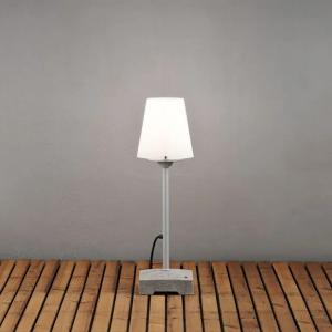 Lucca Lounge Lav E27 230-240V IP44 Grå Konstsmide
