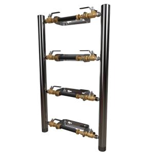 LK Parallellkopplad Vattenmätarkonsol 4Konsoler 190-220mm G25