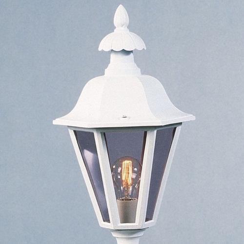 Pallas Havelampe Uden Stolpe E27 230-240V IP23 Hvid Konstsmide