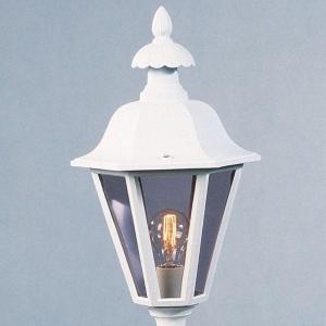 Pallas Havelampe Uden Stolpe E27 230-240V IP23 Hvid Konstsmide