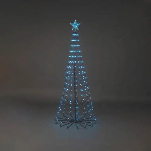 Metal Decoration Cone 265 RBG LED IP44 Black Konstsmide