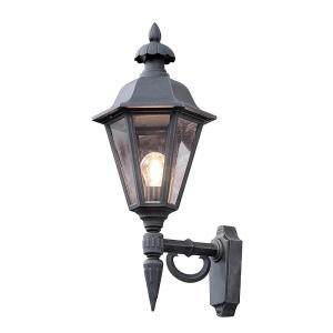 Pallas Wall Light Up 230-240V, IP23, E27, Black, Konstsmide