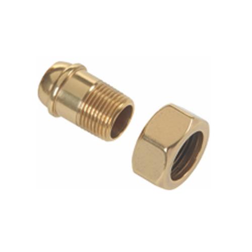 MMA N15R rak nippel och mutter Pol mäss