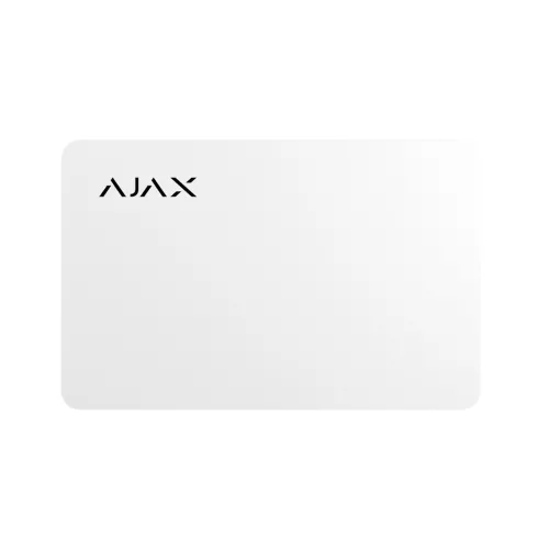 Ajax Passerkort Mifare DESfire Vit 3-p