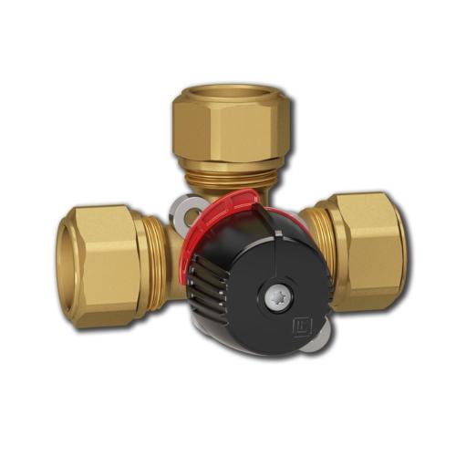 LK 840 ThermoMix Shuntventil 28mm Klämringskoppling 4m³/h