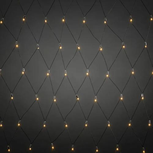 Startersæt Net 240 Amber LED IP67 Sort Konstsmide