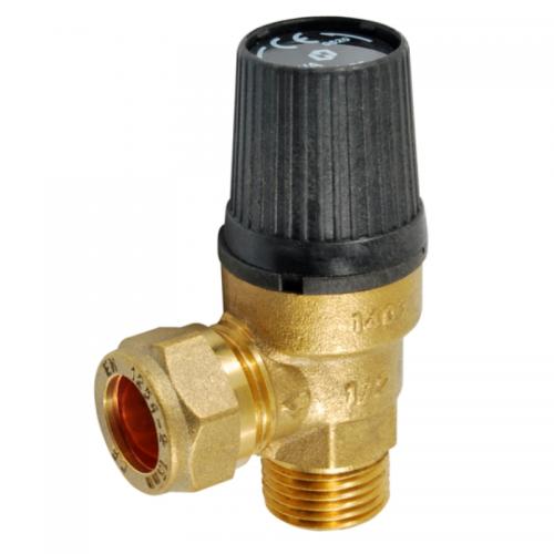 Säkerhetsventil 0,9MPa, 9bar R15x15 - 5005244
