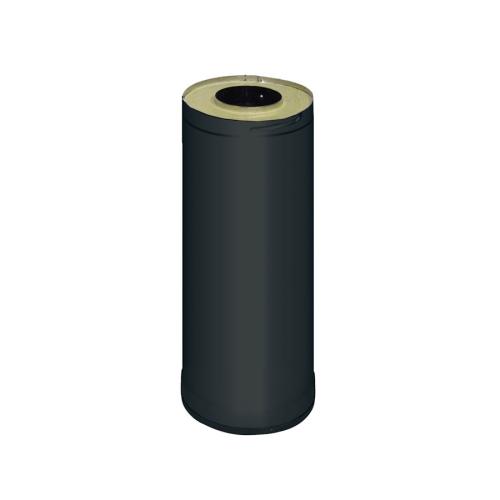 Harvia WHP500M Stålskorstensförlängning 500 mm, Svart