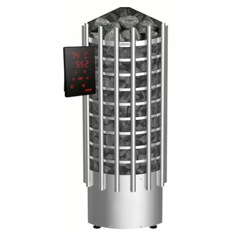 Harvia Glow Corner TRC70XE Saunaovn 6,8kW Steel
