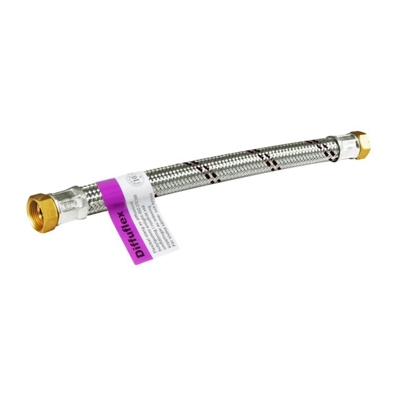 Diffuflex Slang 6000 G25 Rak Invändig Rostfritt Stål Beulco (400 mm)