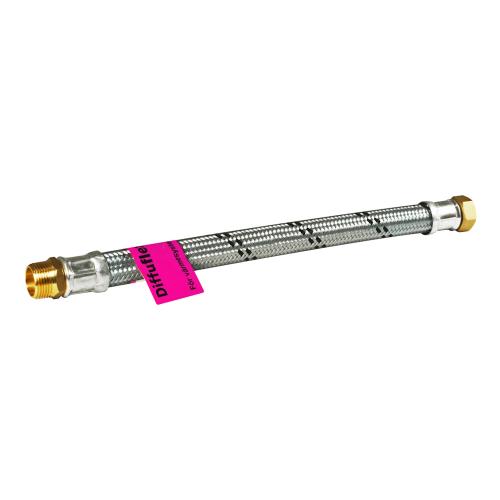 Tilslutningsslange Diffuflex 6010 Lige G25 Rustfrit Stål Beulco