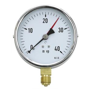 Pressure Gauge G10 100mm 0-10mvp Chrome Beulco