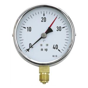 Pressure Gauge G10 100mm 0-60mvp Chrome Beulco