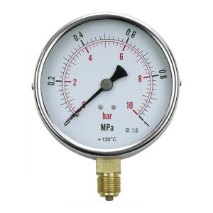 Pressure Gauge G10 100mm 0-2.5 Bar Beulco