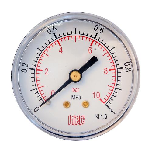 Manometer G8 63mm 0-4 Bar/kPa Beulco