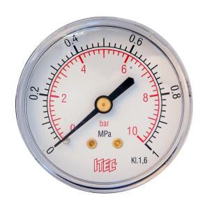 Pressure Gauge G8 63mm 0-6 Bar/MPa Beulco