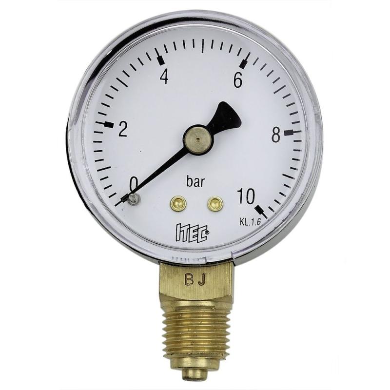 Tryckmätare G6 50mm 0-25 Bar Beulco