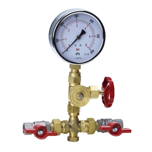 Differentialtrykmålersæt BA 410 0-6Bar G10 Beulco