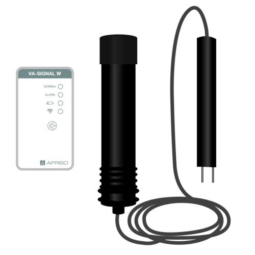 Afriso Trådlöst nivålarm VA-Signal W
