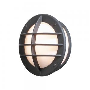 Oden Wall Light 230-240V, IP23, E27, Black, Konstsmide