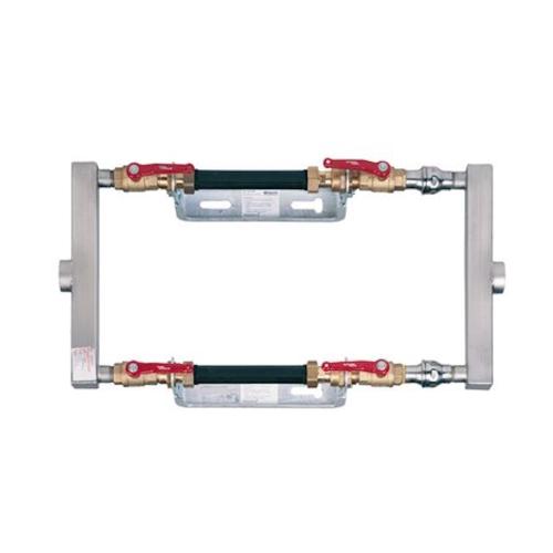 Vandmålerbeslag Parallelt Tilsluttet Med Kontraventil 225B G32 2x190mm Beulco