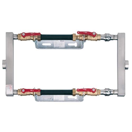 Vandmålerbeslag Parallelt Tilsluttet Med Kontraventil 325B G40 3x190mm Beulco