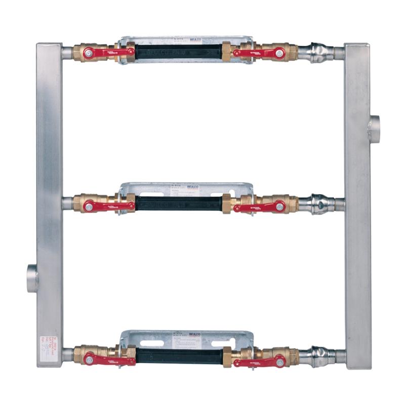 Vattenmätarkonsol Parallellkopplad Med Backventil 325-1B G40 3x190-220mm Beulco