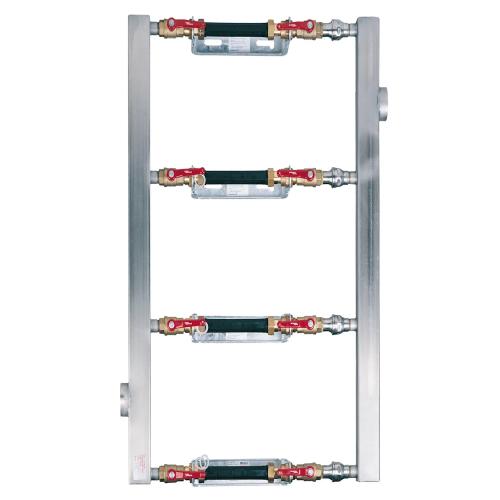 Vandmålerbeslag Parallelt Forbundet Med Kontraventil 425B G50 4x190mm Beulco