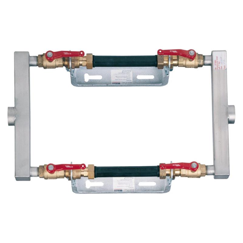 Vattenmätarkonsol Parallellkopplad 225 G32 2x190mm Beulco