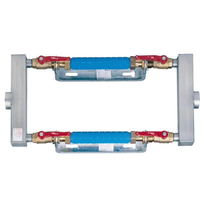 Vattenmätarkonsol Parallellkopplad 260 G50 2x260mm Beulco
