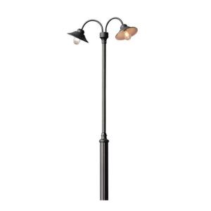 Vega 2-Arm Table Lamp, 230-240V, IP23, 2x60W, Black, Konstsmide