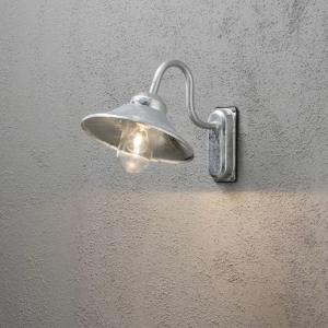 Vega Væglampe E27 230-240V IP23 Galvaniseret Konstsmide