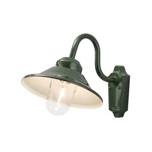 Vega Wall Light 230-240V, 60W, IP23, E27, Green, Konstsmide