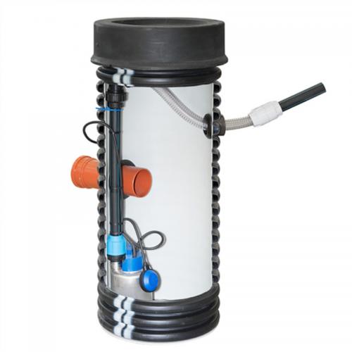 Uponor Infiltration Pumpbrunn 450 mm 2 m Med Pump Xylem SXM3