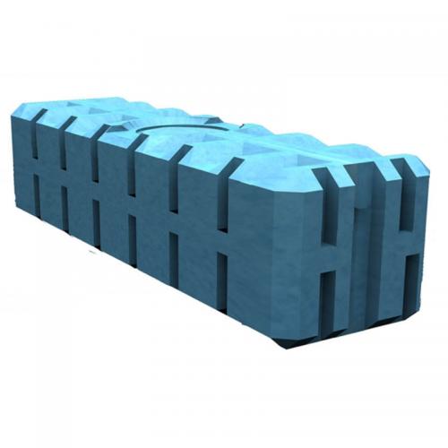 Fann Sluten Avloppstank ST3000L m sugrör