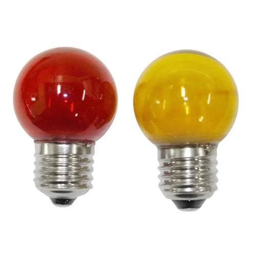 Reservepære 2 Multifarvet LED E27 0,7W 230V Rød/Gul Konstsmide