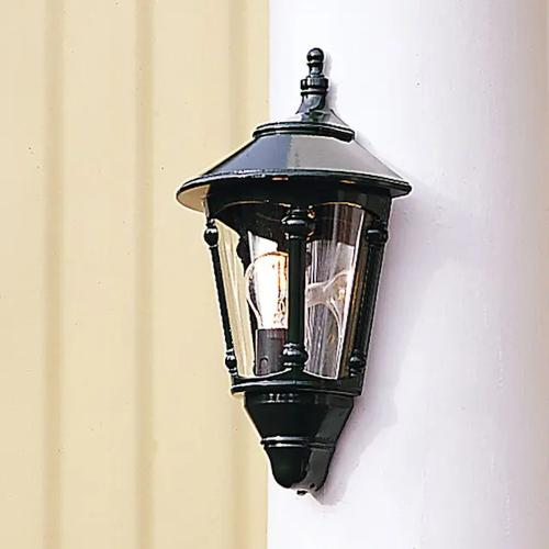 Virgo Vægloftlampe E27 230-240V IP23 Grøn Konstsmide