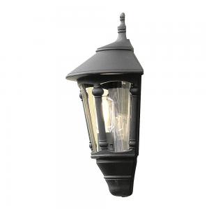 Virgo Vægloftslampe 230-240V, 60W, IP23, E27, Sort, Konstsmide