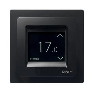 Electric Thermostat Touch 3680W 230V IP21 Black Devi