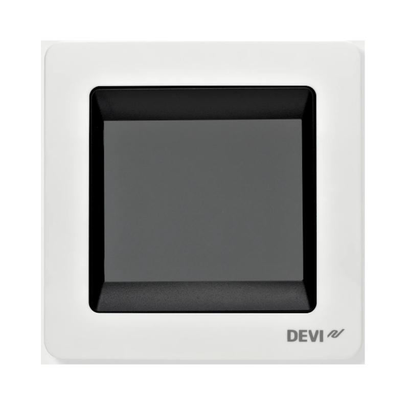 Elektrisk Termostat Touch Exxact 3680W 230V IP21 Vit Devi