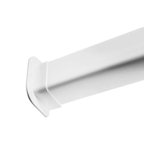 Afdækning Mod Væg Til LX-Kanal Hvid Luftexpressen